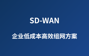 SD-WAN：企業(yè)低成本高效組網(wǎng)的革命性方案